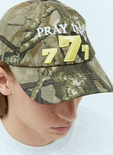 777 Baseball Cap Praying 777 Baseball Cap Green pry0354018