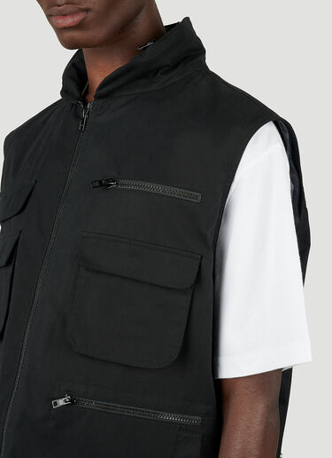 Kenzo Tactical Gilet Jacket Black knz0152021