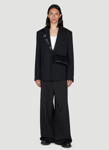 Bottega Veneta Twill Blazer Black bov0152002