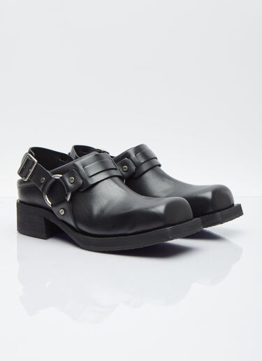Acne Studios 搭扣皮鞋 黑色 acn0254025