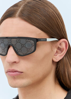 Prada Mask Shape Frames Black lpr0157007