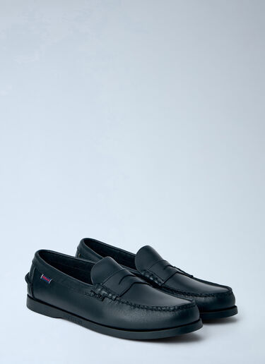 Sebago Dolphin Waxed Loafers Black seb0164002