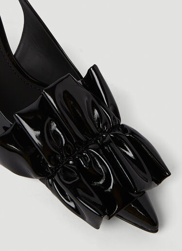 Dolce & Gabbana Lollo Slingback Heels Black dol0250048