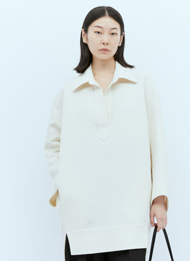 KHAITE Kal ミディ丈ドレス ベージュ kha0253007