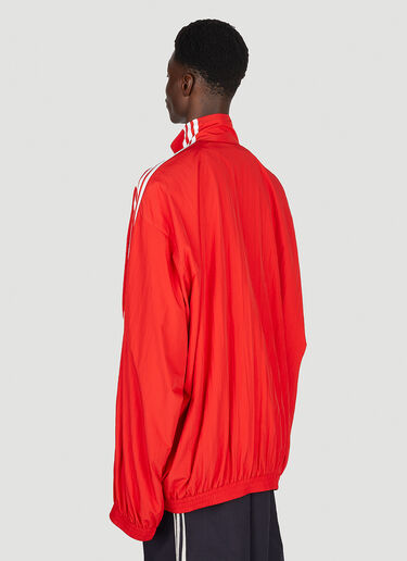 Balenciaga x adidas 徽标印花运动夹克 红色 axb0151001