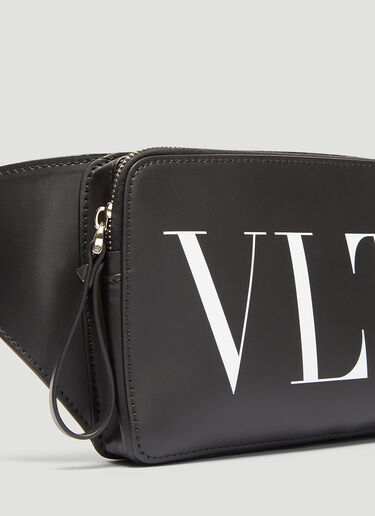 Valentino VLTN Leather Cross Body Bag Black val0133023