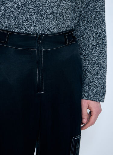 NÒMARYTHM TEXTILE Satin Flight Pants Black nma0158004