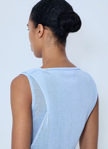 Kiko Kostadinov Kreiner Knit Top Blue kko0264008