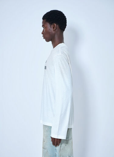 LN-CC® - Acne Studios: 1996 Logo T-Shirt - White Acne Studios 1996 Logo T-Shirt White acn0365003