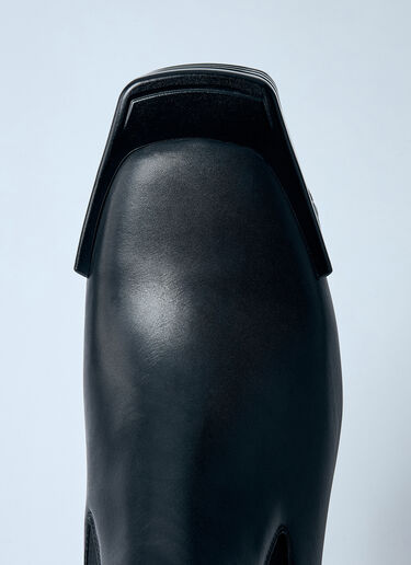 Rick Owens Porterville Grilled Kiss 45 Boots Black ric0159039