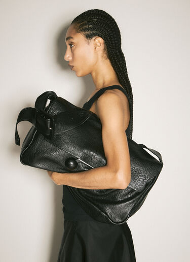 Marni Extra Large Trunkaroo Shoulder Bag Black mni0258010
