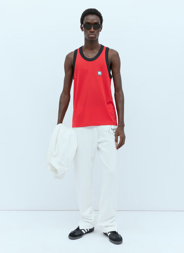 Wales Bonner Diop Tank Top Red wbn0154009