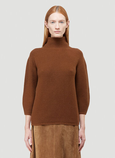 Max Mara Etrusco Sweater Brown max0242013