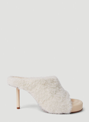 Jacquemus Les Mules Nuvola High Heels White jac0250100