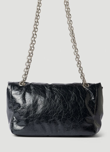 Balenciaga 모나코 미디엄 체인 숄더백 블랙 bal0254061