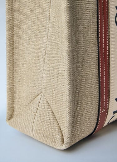 Chloé 미디엄 우디 토트백 베이지 chl0255056