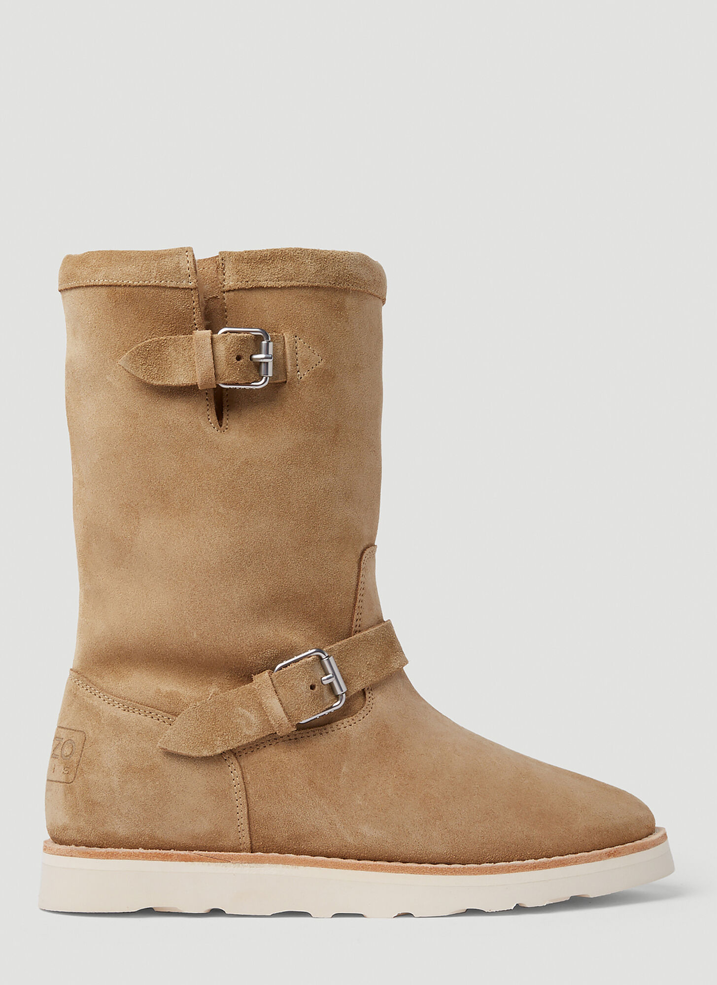 Kenzo Leather Shearling Boots