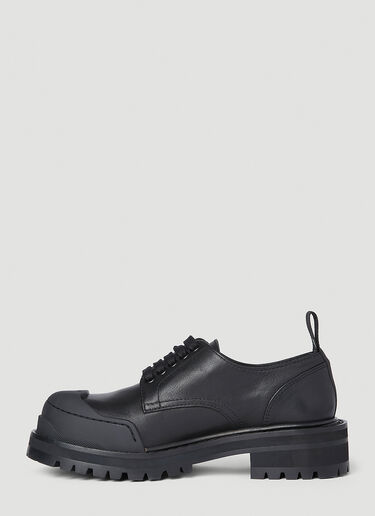 Marni Dada Leather Derby Shoes Black mni0254006
