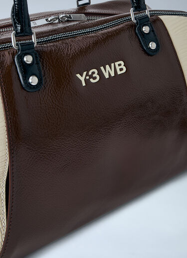 LN-CC® - Y-3 X WB: Bowling Bag - Brown Y-3 X WB Bowling Bag Brown ywb0364003