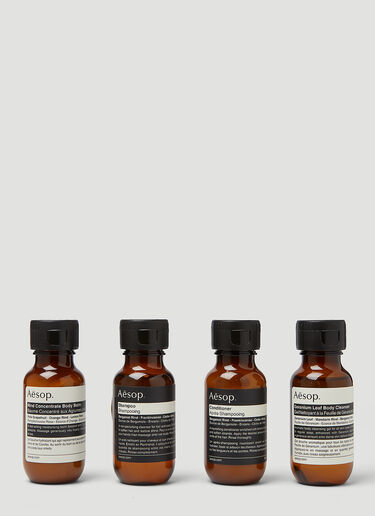 Aesop アライバル トラベルキット ブラウン sop0349024