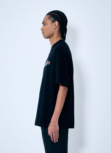 Gucci Logo Print T-Shirt Black guc0159054