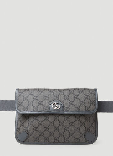 Gucci Opidia GG Small Belt Bag in Dark Grey