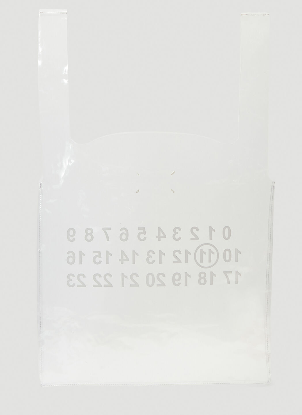 Maison margiela plastic sale bag