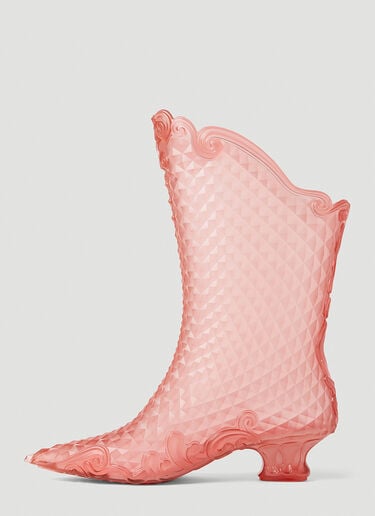 Y/Project x Melissa Court Boots Pink ypr0252002