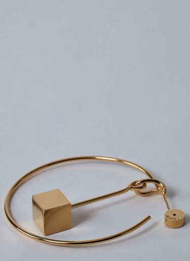 Jacquemus Les Creoles Nodo 耳环 金色 jac0260042