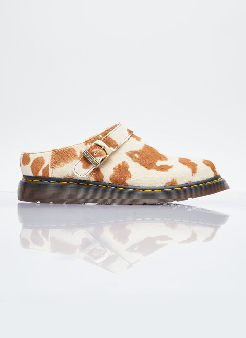 Dr. Martens Isham Hairy Mules Camel drm0354009