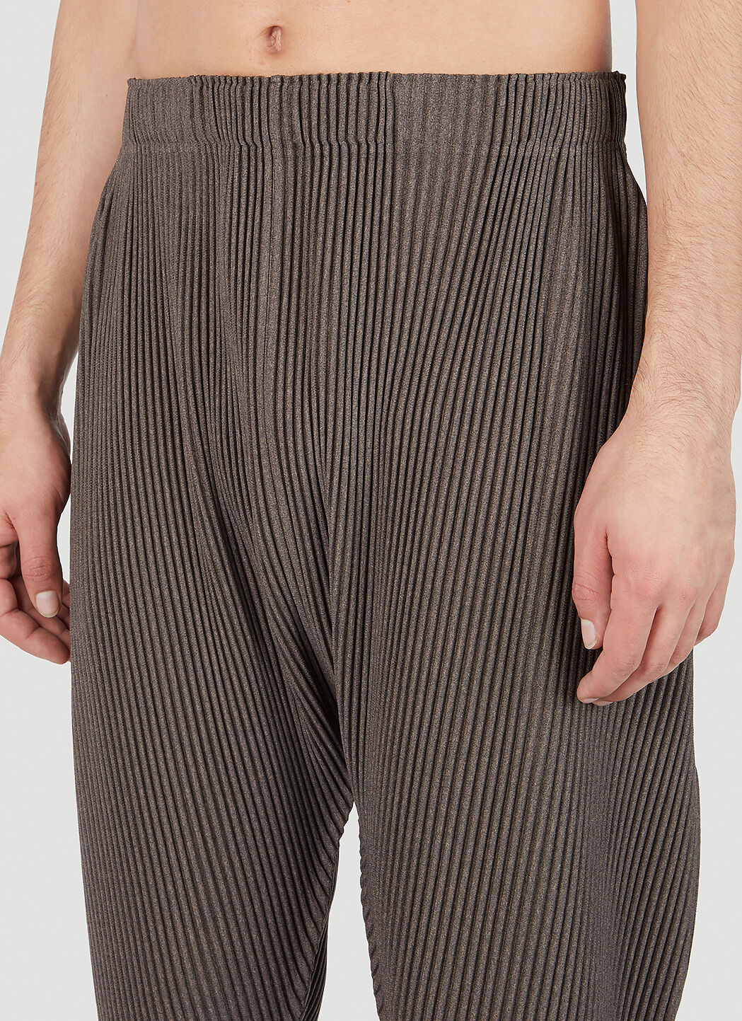 Homme Plissé Issey Miyake Pleated Tapered Pants | LN-CC