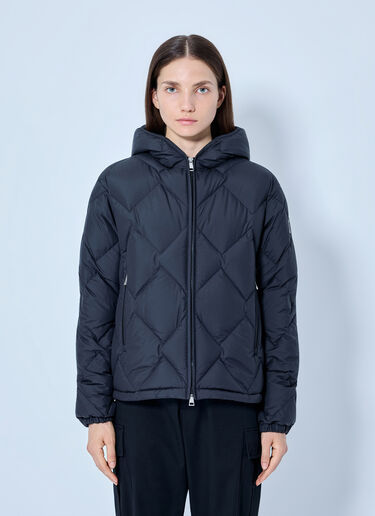LN-CC® - Moncler: Arvouin Hooded Diamond-Quilted Short Down Jacket - Black Moncler Arvouin Hooded Diamond-Quilted Short Down Jacket Black mon0266004