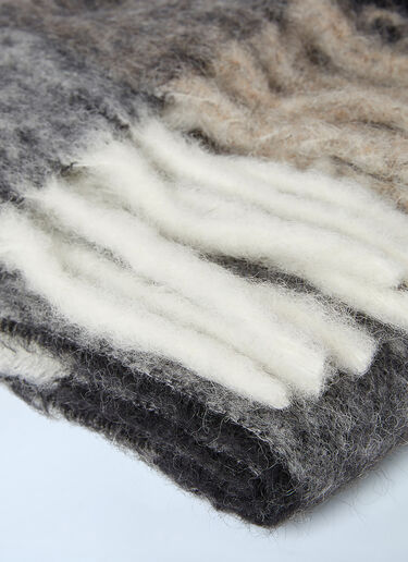 Acne Studios Check Scarf Green acn0346015