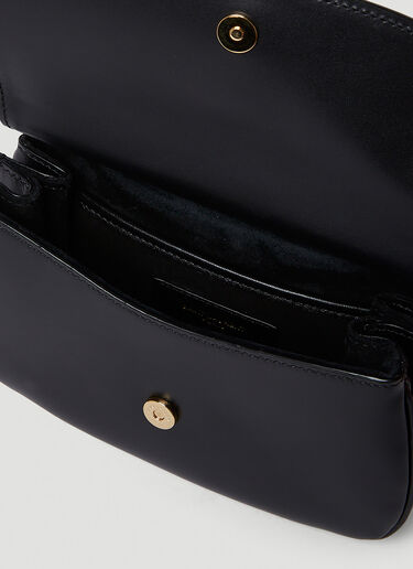 Saint Laurent Charlie Shoulder Bag Black sla0249196