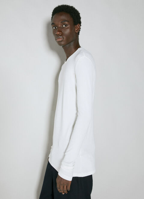 Dries Van Noten Greg Slim T-Shirt White dvn0154014