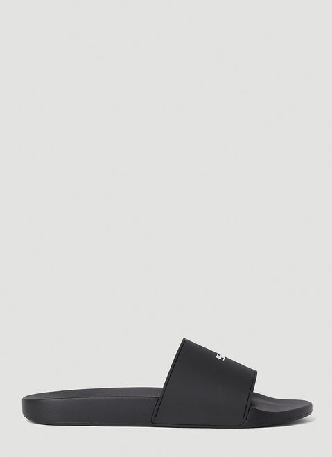 Versace So Cunty Slides Black ver0153026