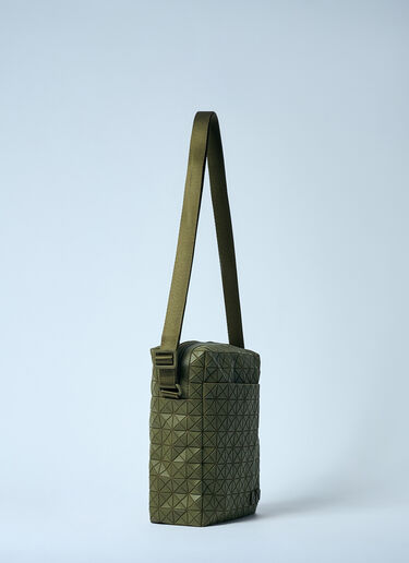 Bao Bao Issey Miyake Voyager One-Tone Shoulder Bag Green bao0159001