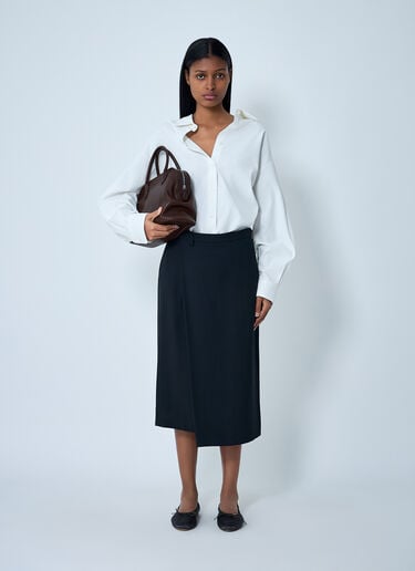 The Row Azarion Skirt Black row0262003