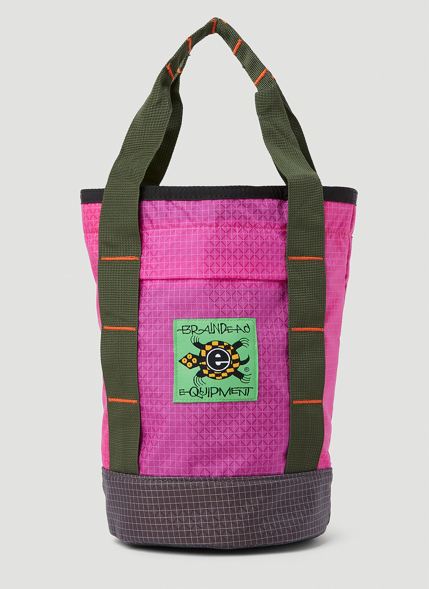 Shop Brain Dead Equipment Cinched Chalk Bag In Pink