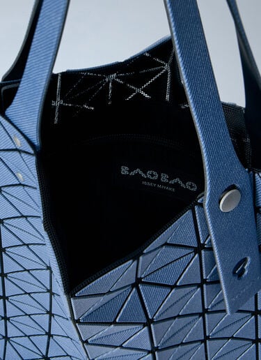 LN-CC® - Bao Bao Issey Miyake: Prism Denim Tote Bag - Blue Bao Bao Issey Miyake Prism Denim Tote Bag Blue bao0365002