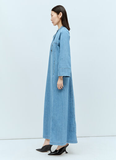 Dries Van Noten Denim Maxi Dress Blue dvn0256003