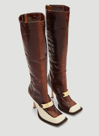 Section 8 Afrique Heeled Boots Brown scn0239002