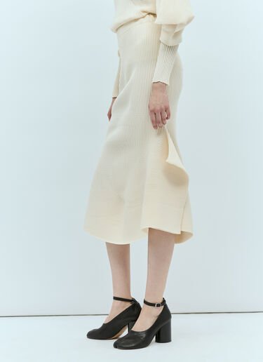 Issey Miyake Exhuberance 半身裙 乳白色 ism0255008