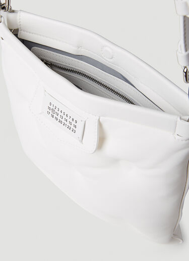 Maison Margiela Glam Slam Flat Shoulder Bag White mla0351005