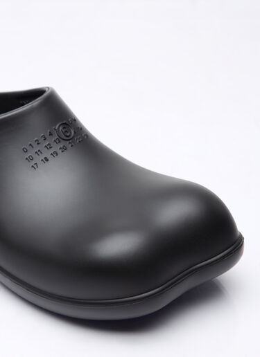 MM6 Maison Margiela Anatomic Clog Slippers Black mmm0156008