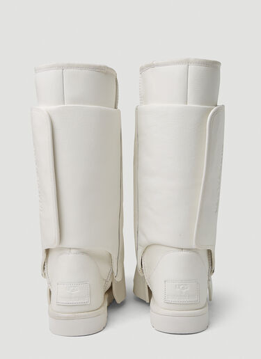 UGG x Shayne Oliver Armourite Greaves Tall Boots White ugo0351004