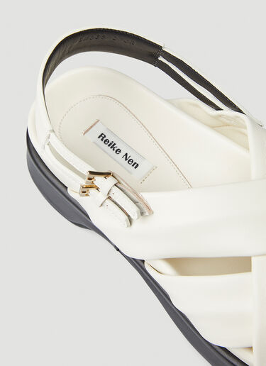 Reike Nen Pie Buckle Sandals White rkn0247008