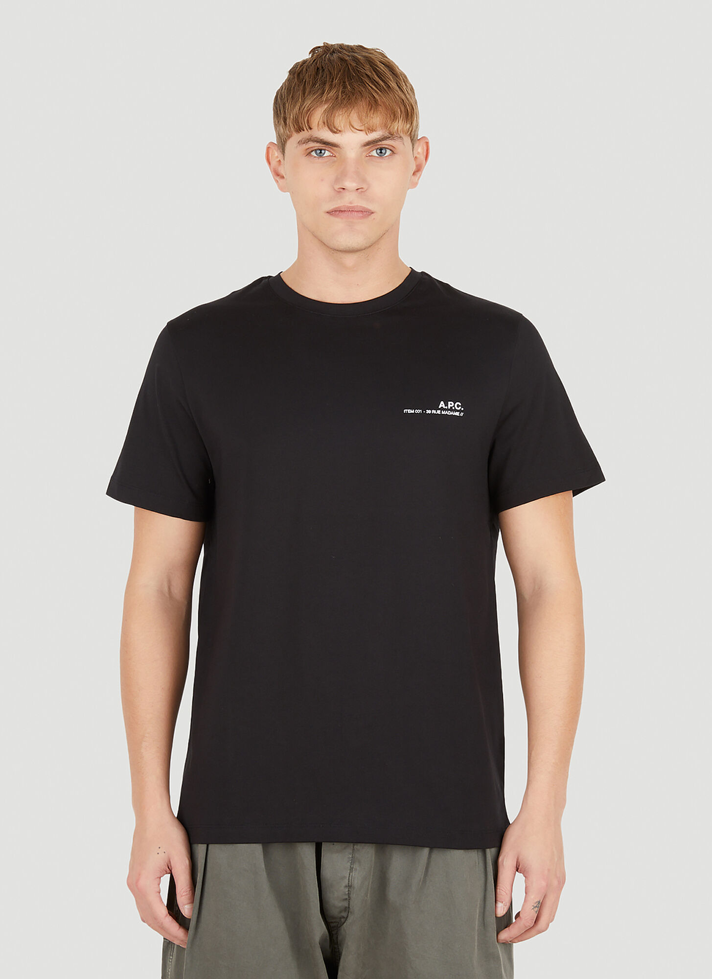Apc Item 001 T-shirt In Black