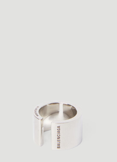 Balenciaga Garage Ring Silver bal0255091