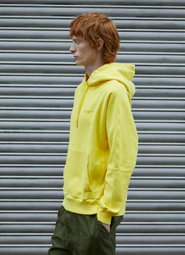 Massimo Osti Studio Logo Hooded Sweatshirt Yellow mao0158034